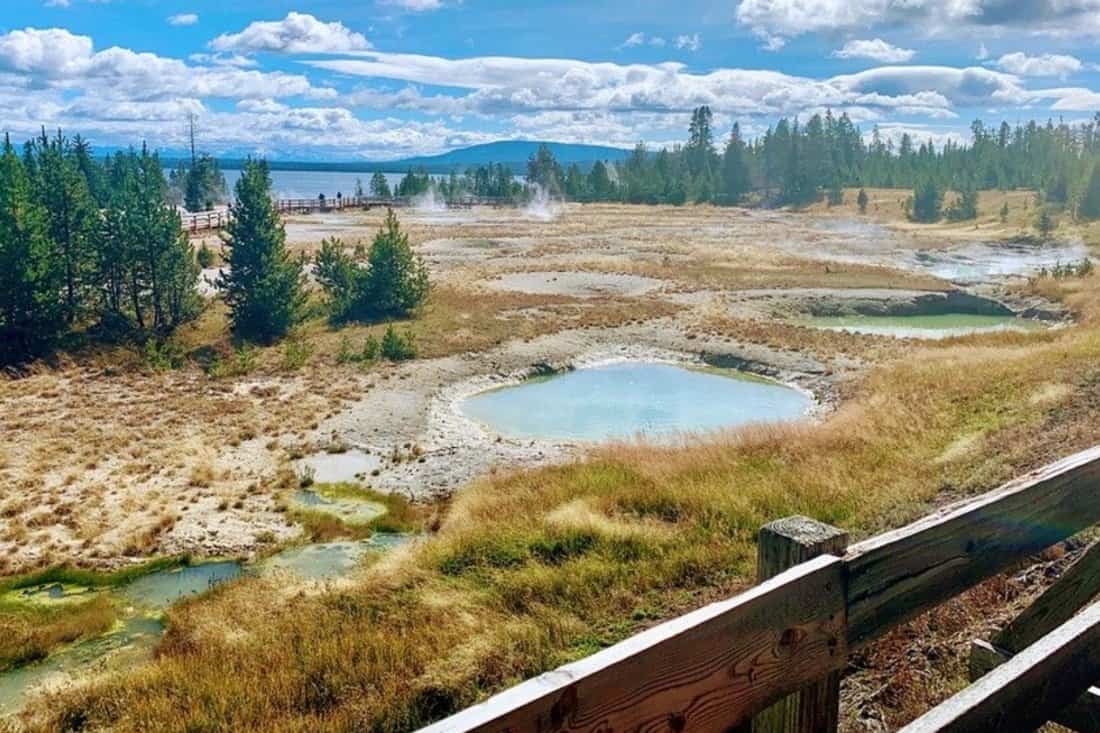 Yellowstone National Park in summer