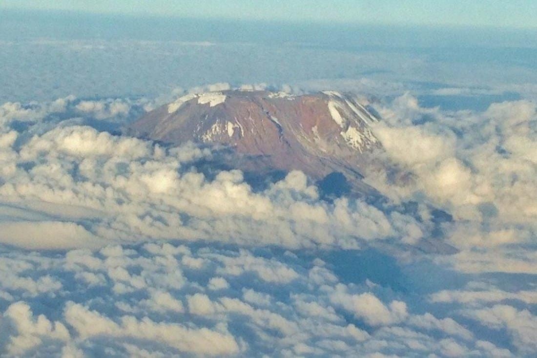Kilimanjaro from above