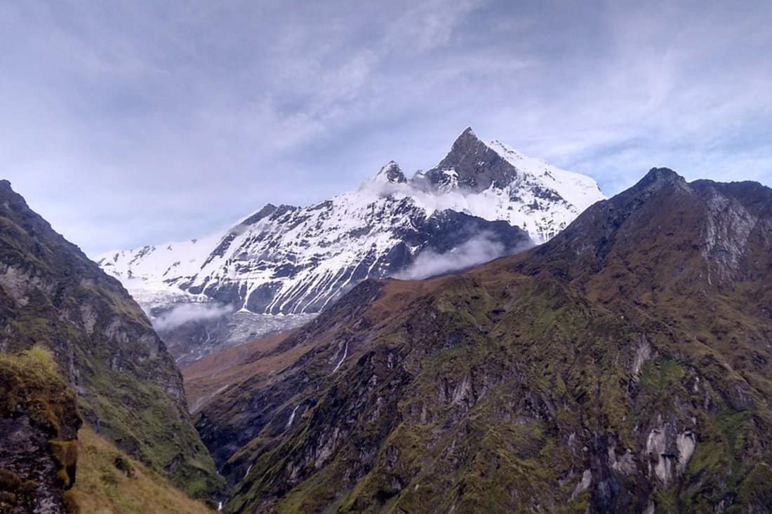Mountain range in Nepal
