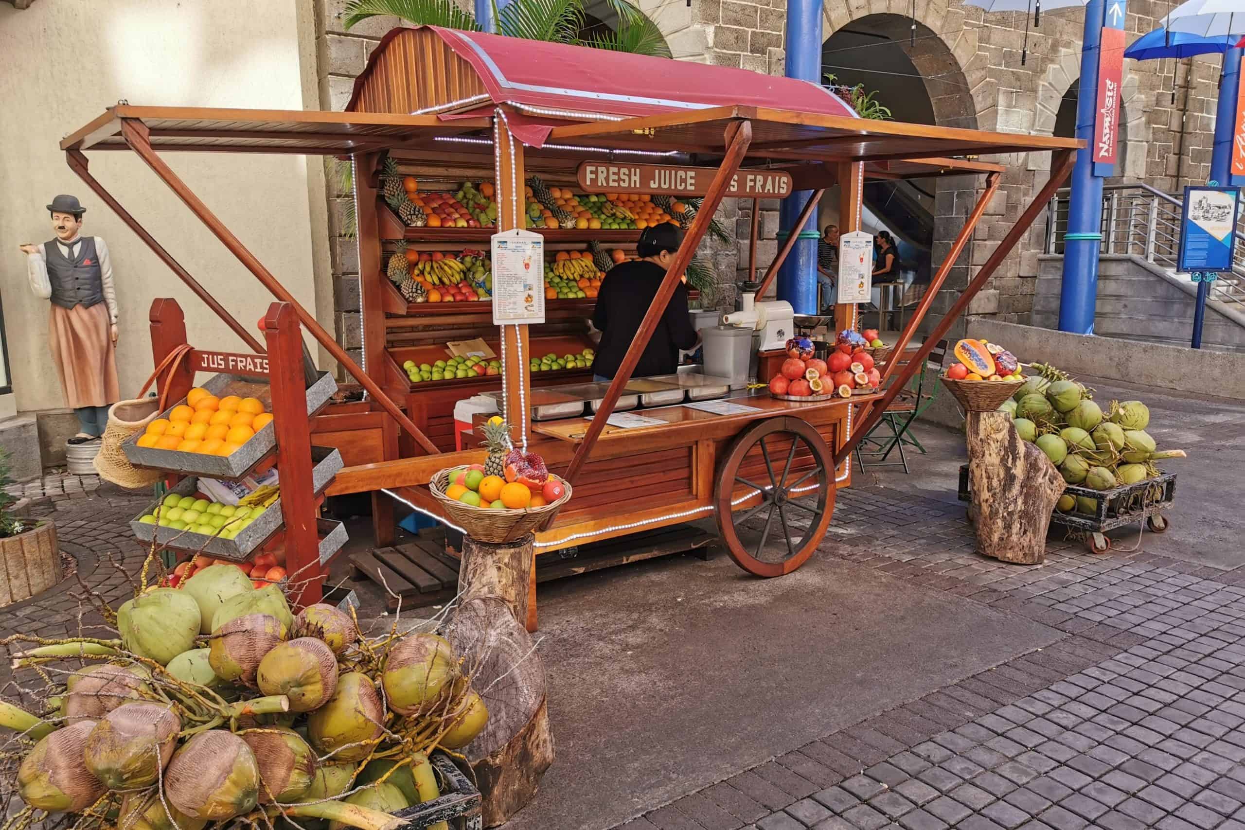Street food in Mauritius