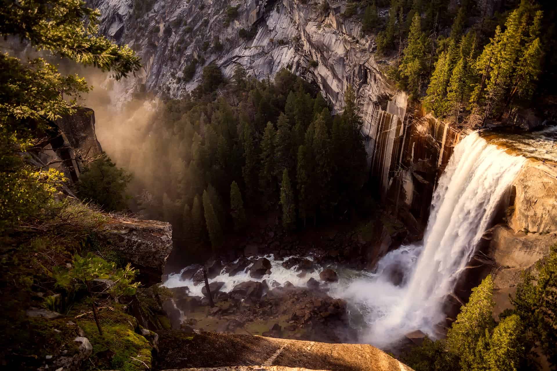 Cascade falls, Yosemite 