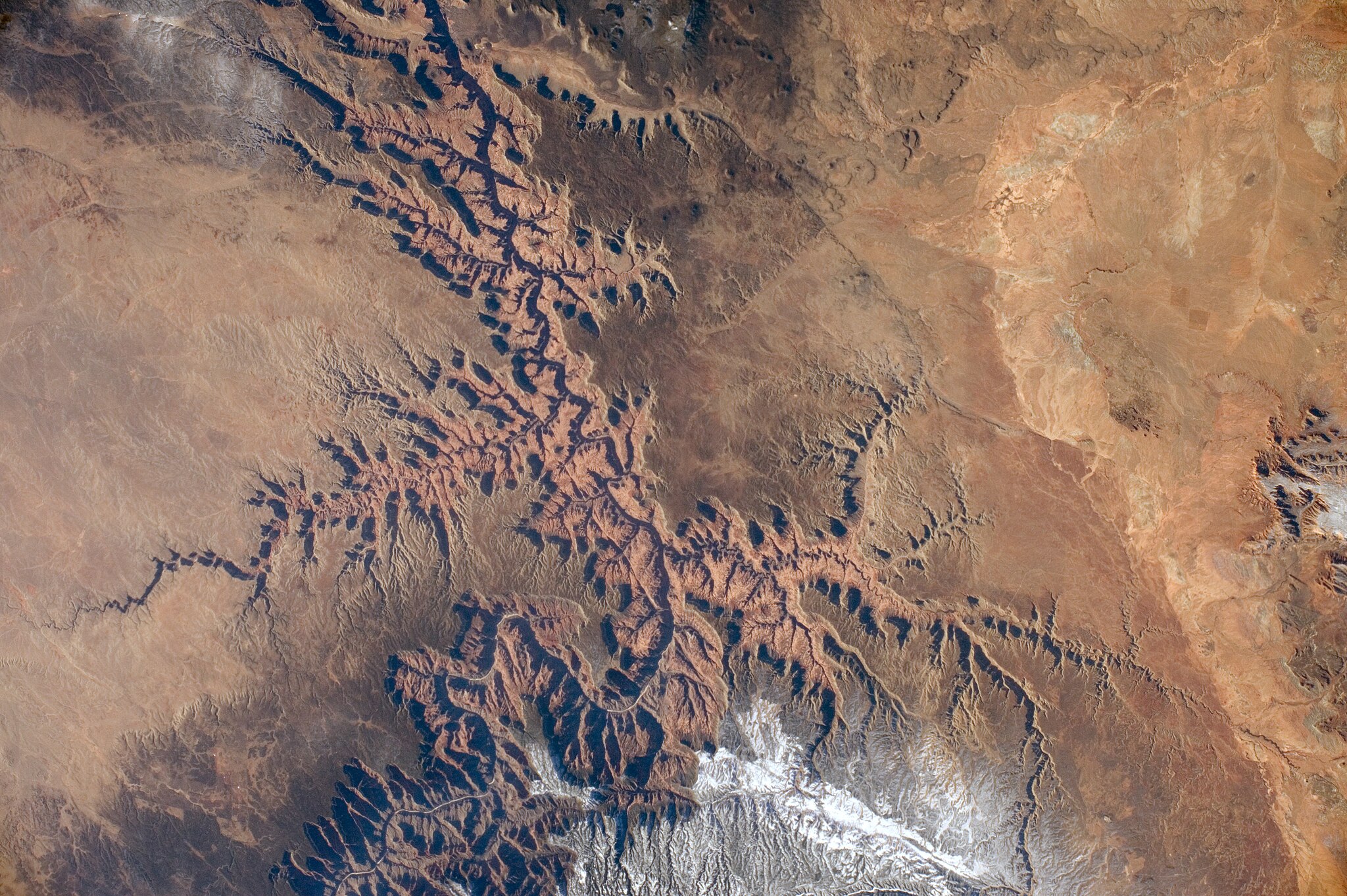 Crand Canyon from Space